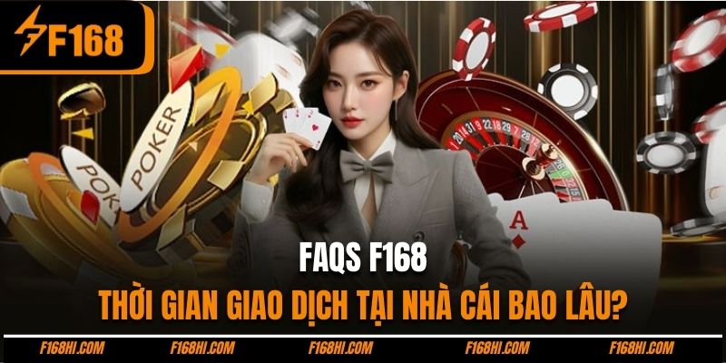 Các yêu cầu thanh toán tại nhà cái chỉ diễn ra trong khoảng 3 - 5 phút